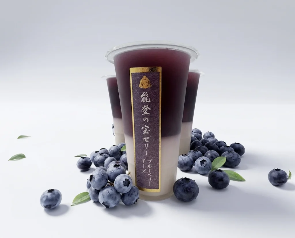 能登の宝ゼリーブルベリーチーズ